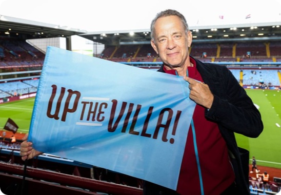 Tom Hanks Surprises the Lions in the USA